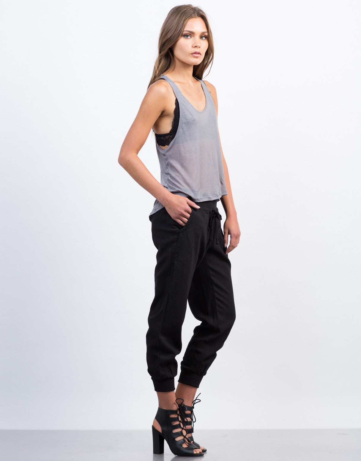 Flowy Sheer Tank Lightweight Flowy Tank Top Cami Top 2020ave