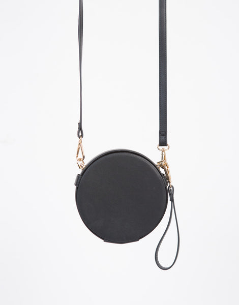 Round Crossbody Bag - Round Leather Bag - Leather Crossbody Bag – 2020AVE