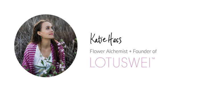Katie Hess signature LOTUSWEI flower essences