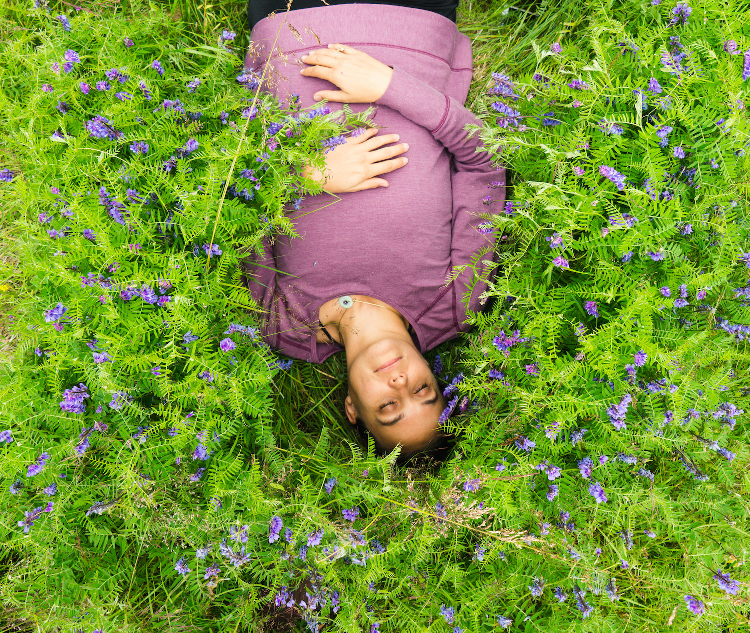 Katie Hess Icelandic Vicia Field LOTUSWEI flower essences