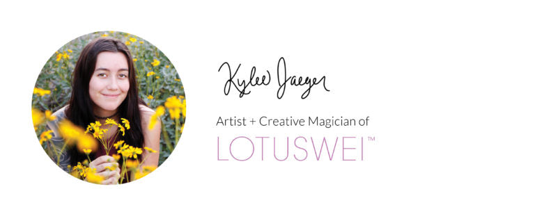 Kylee Jaeger signature LOTUSWEI flower essences