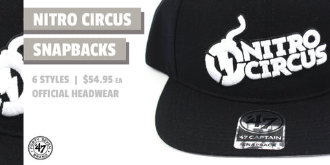 47 Brand Nitro Circus Snapback Hats