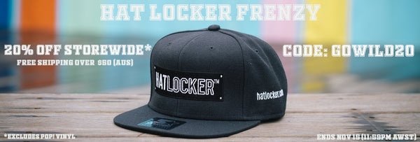 Hat Locker Frenzy 20% Off Storewide