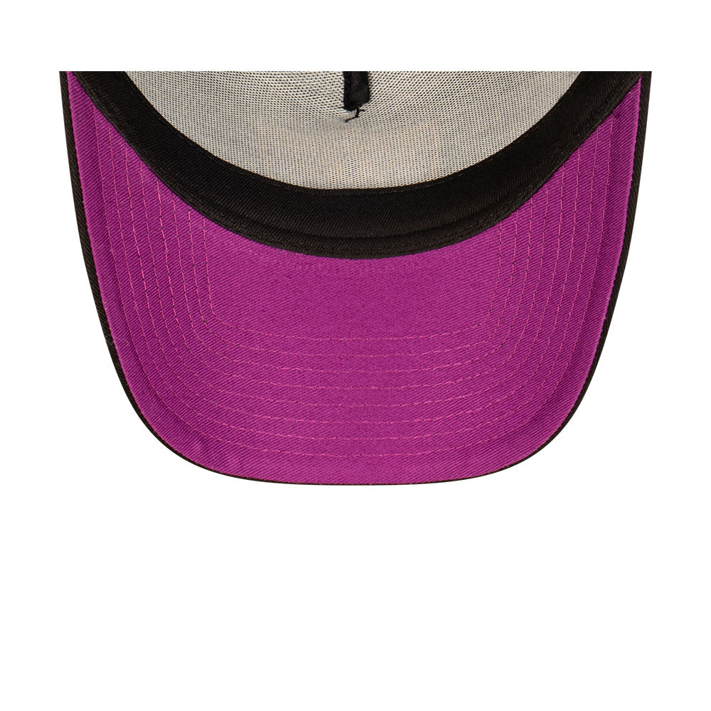 Chicago Bulls Hat - Black Passionfruit Logo 9Forty Snapback - New Era