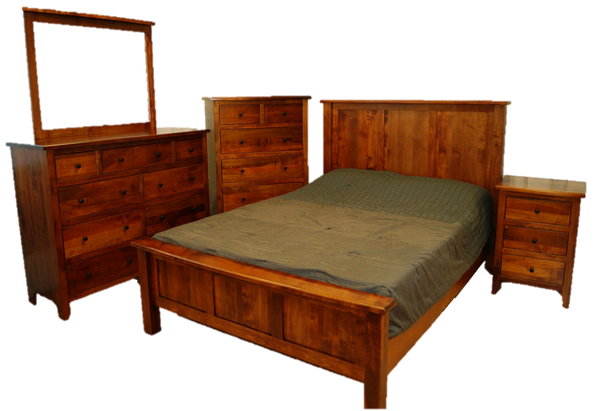 solid maple bedroom furniture set