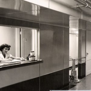 A reception area for one of the spas.