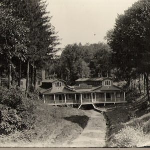 A spa built over the springs.