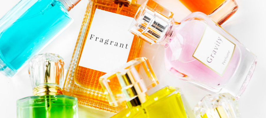 perfume and fragrance in skin care