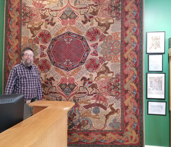 George Bain Hunting Rug at Walker Metalsmiths