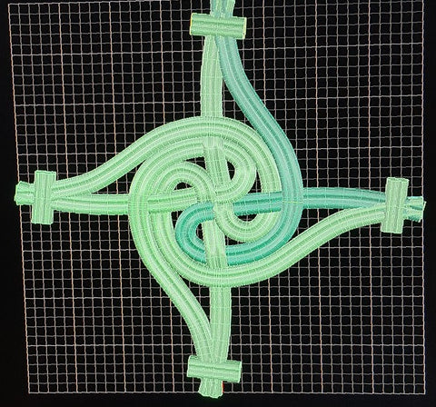 Digital image of St. Brigid Cross