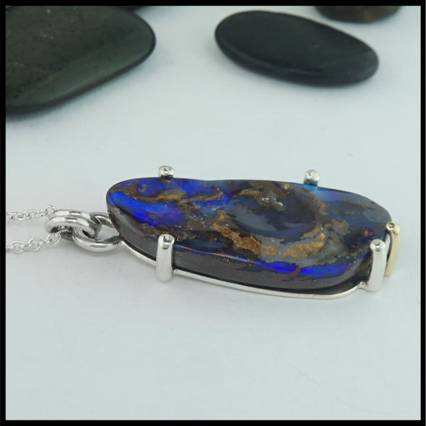 dark blue opal