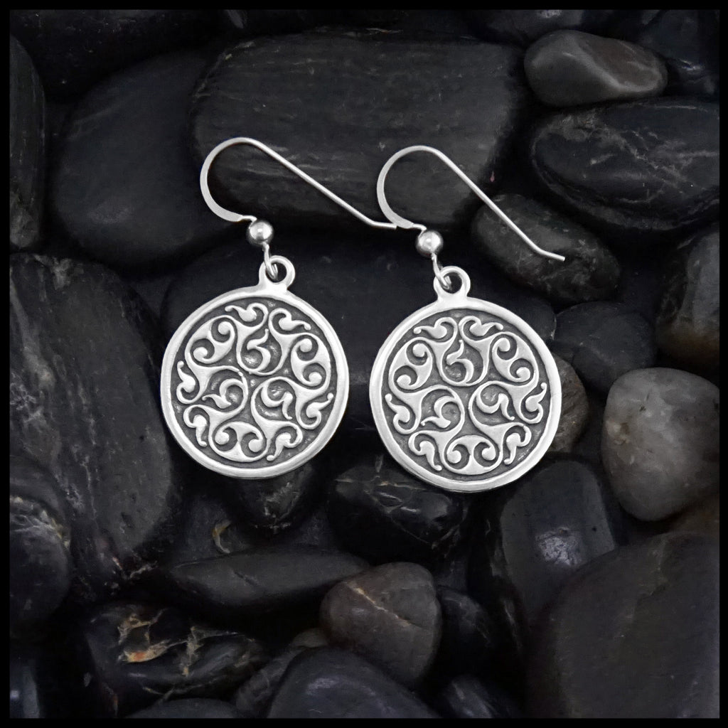 triskele earrings