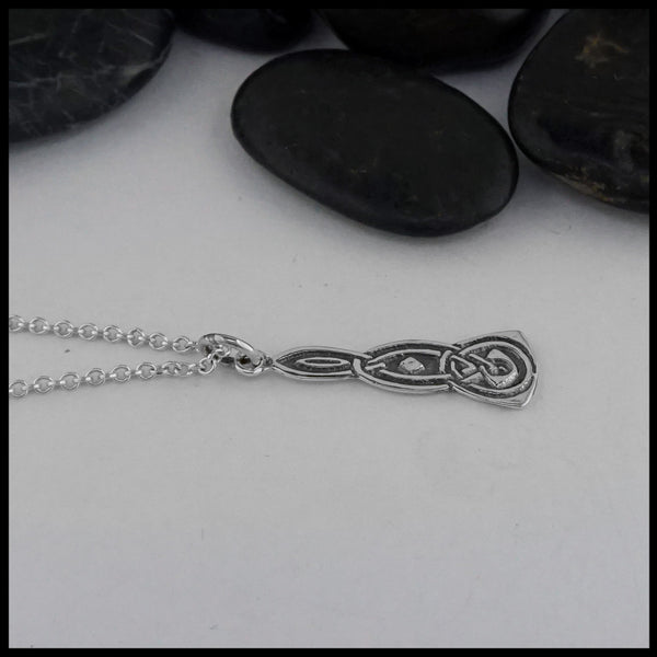 celtic pendant and earring set 