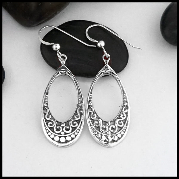 teardrop earrings