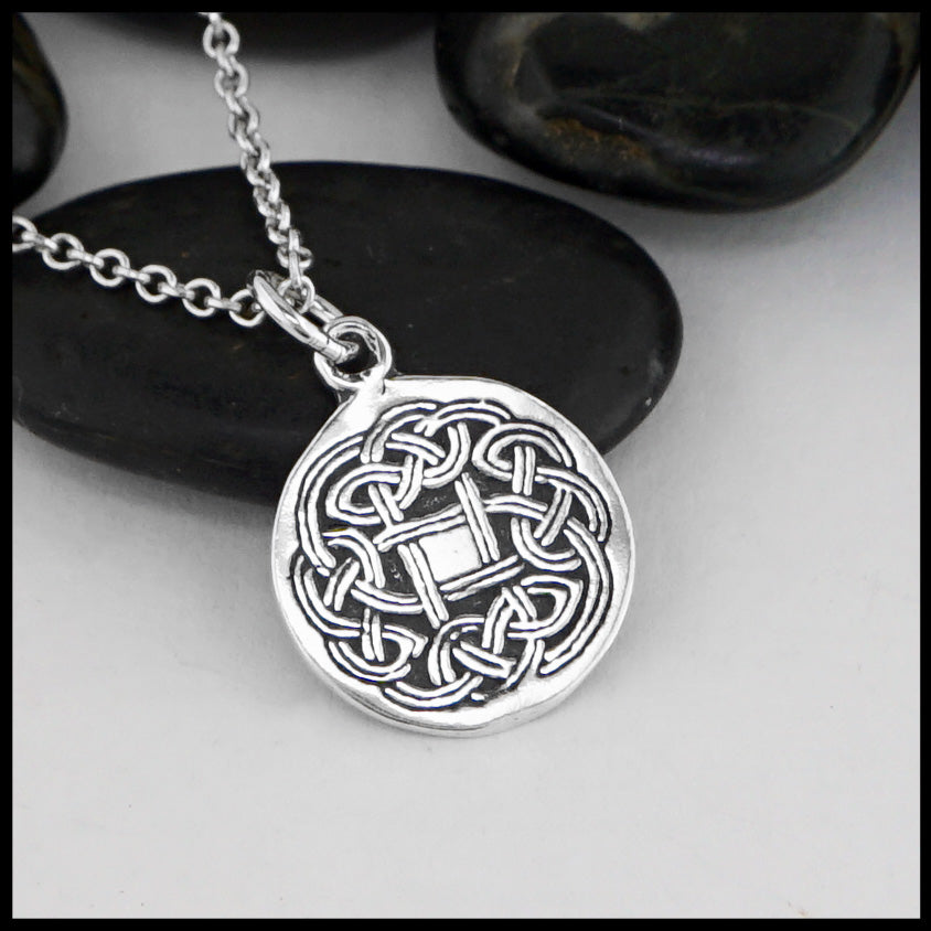 circle knot pendant 