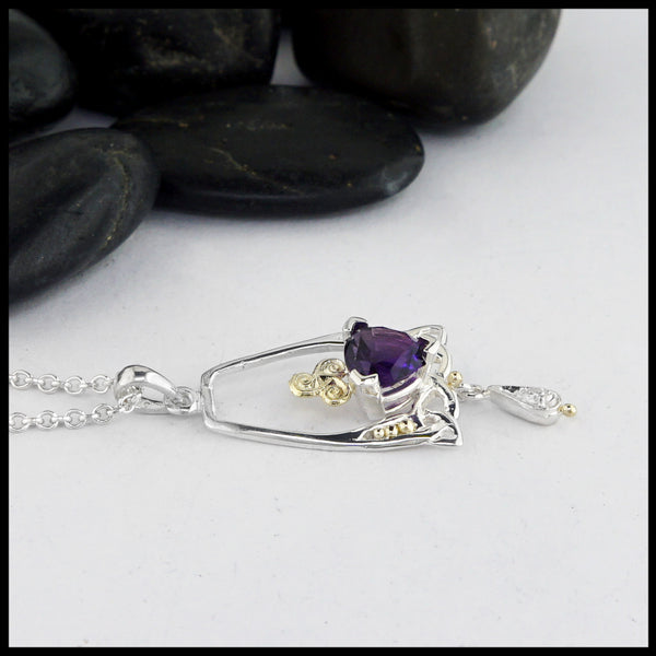 amethyst pendant 