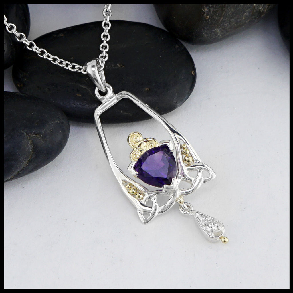 amethyst pendant 