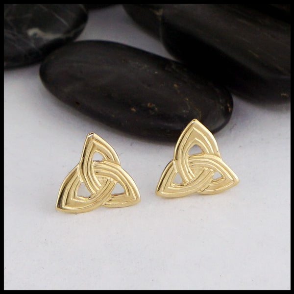 trinity knot earrings