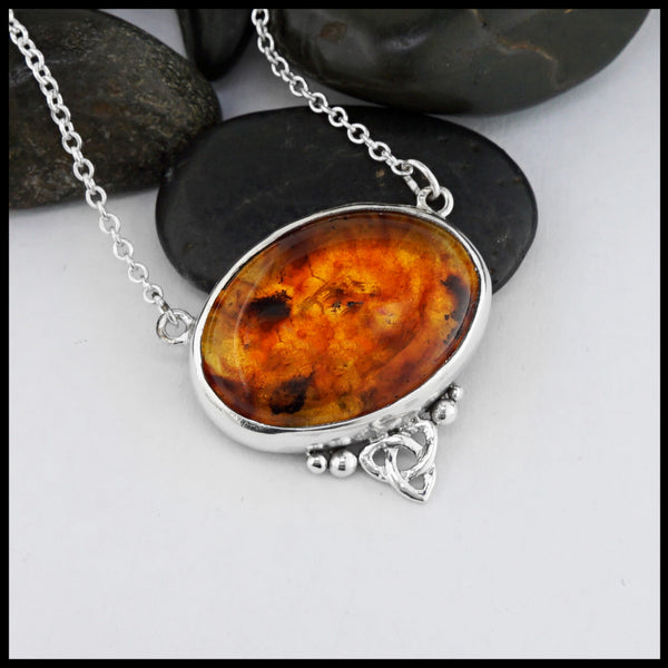 amber pendant 