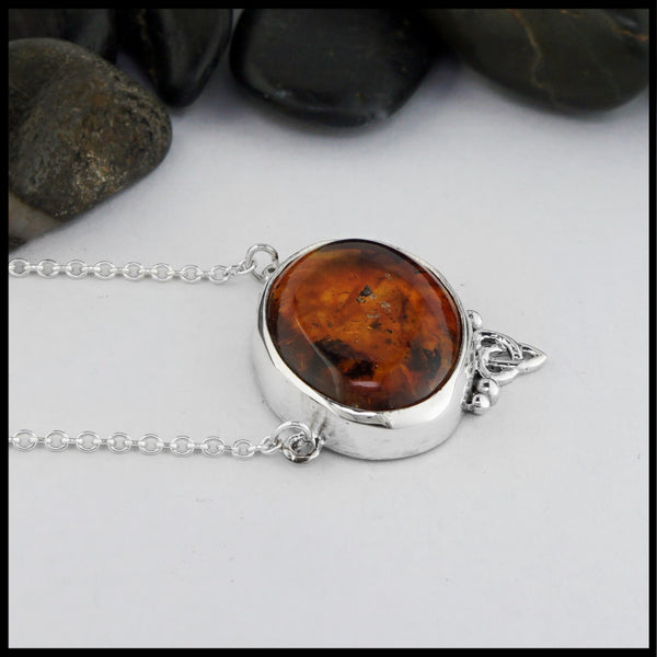 amber pendant 