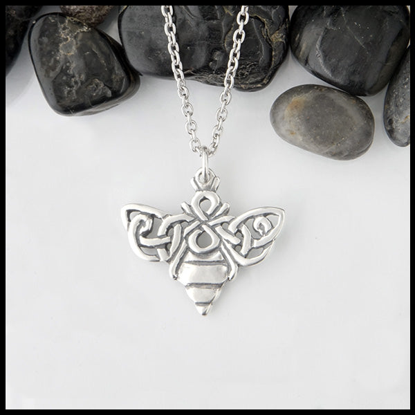 Celtic Bee Pendant