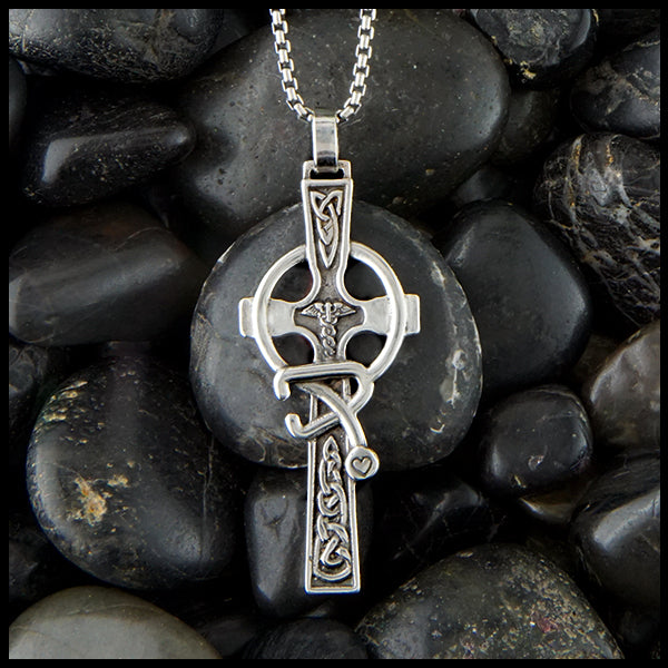 Healthcare Cross in Sterling Silver