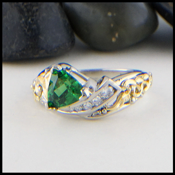 tsavorite ring 