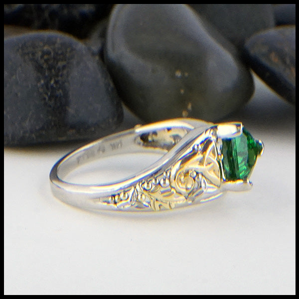 tsavorite ring