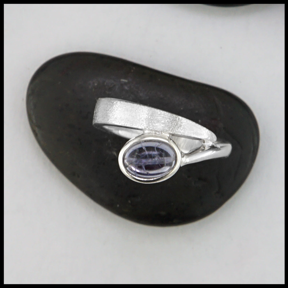 iolite ring