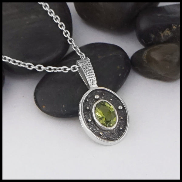 peridot pendant 