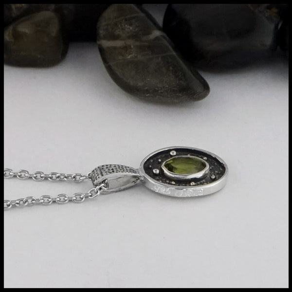 peridot pendant 