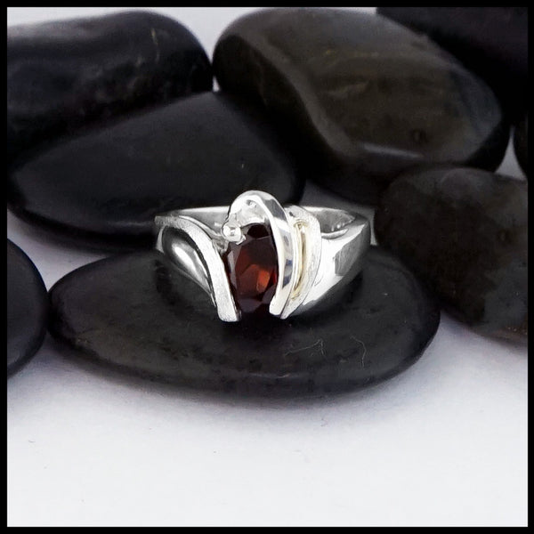 garnet ring