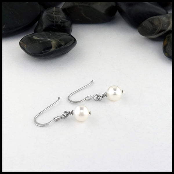 pearl earrings