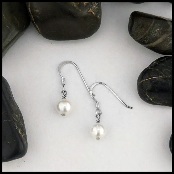 pearl earrings