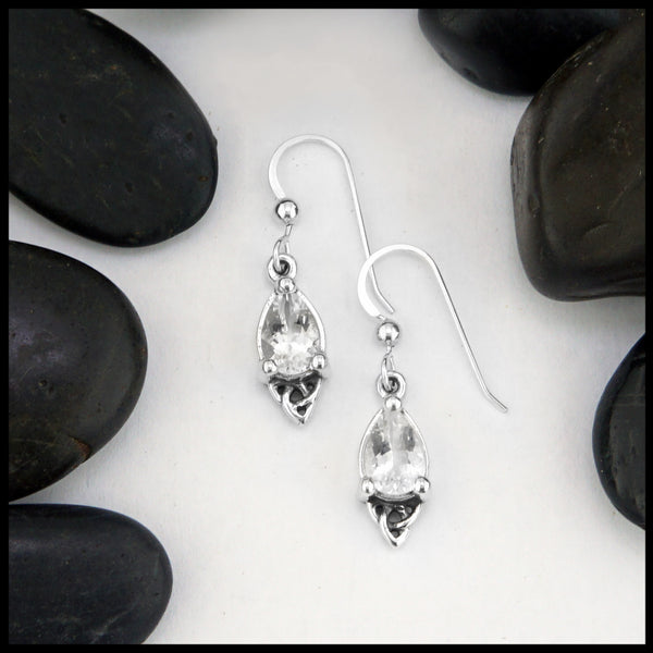 quartz earrings