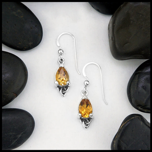 citrine earrings 