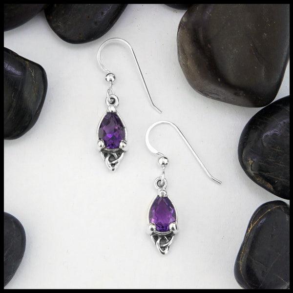 amethyst earrings