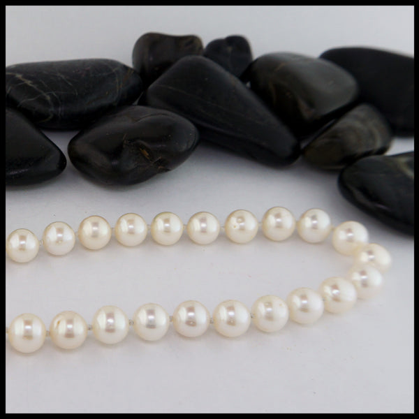 7.5mm freshwater pearl necklace