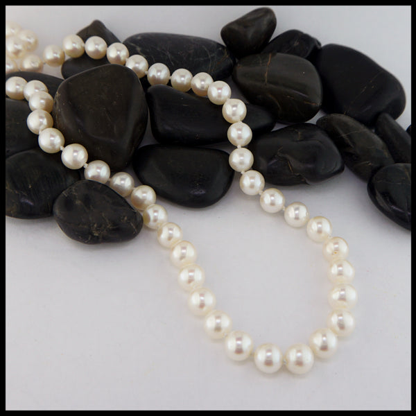 7.5mm freshwater pearl necklace