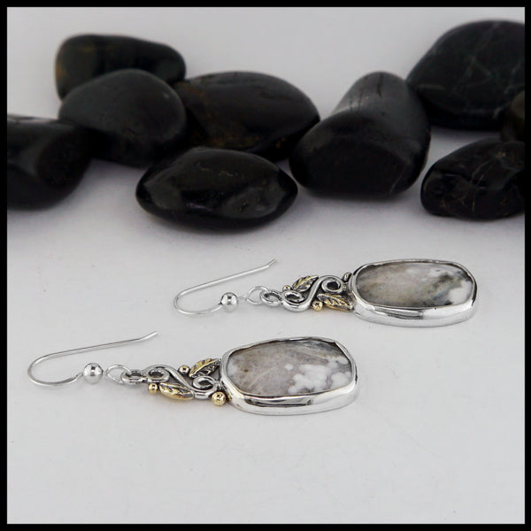 agate earrings