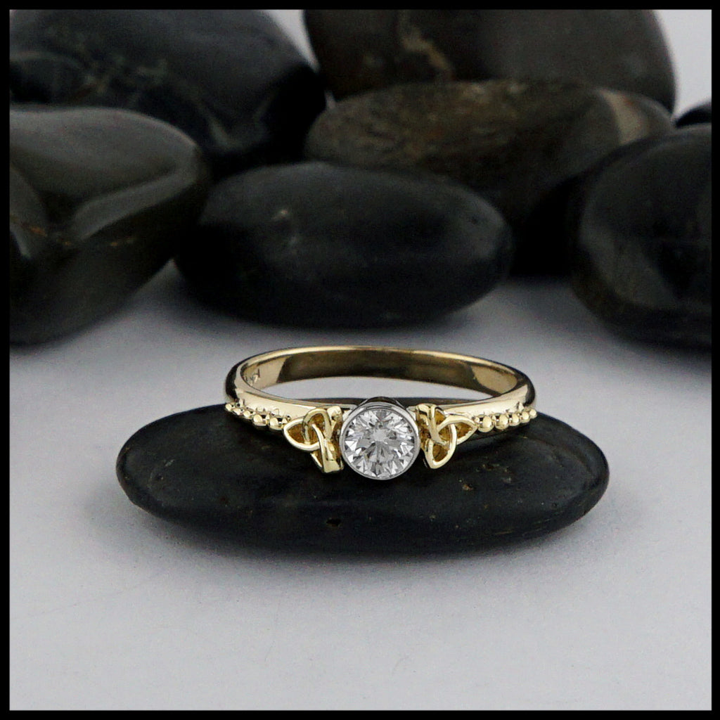 yellow gold ring