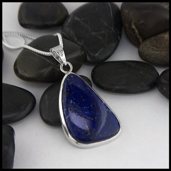 lapis pendant