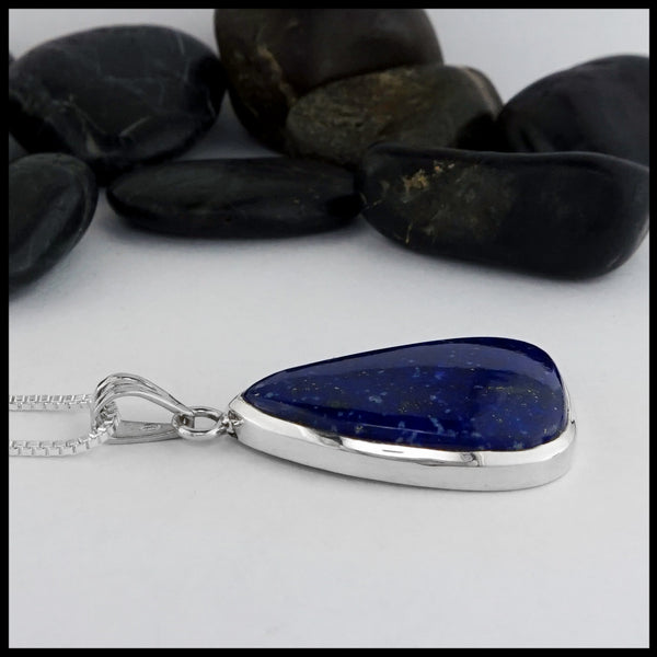 lapis pendant