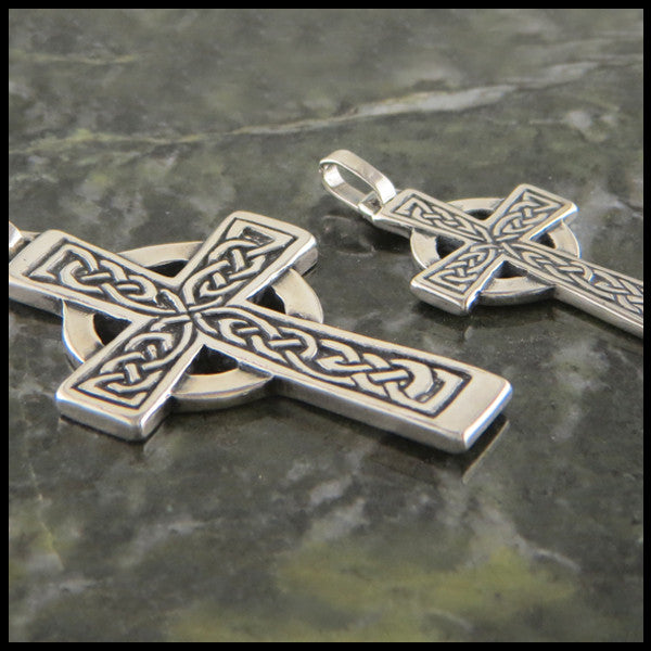 Genesis Celtic Cross in Sterling Silver