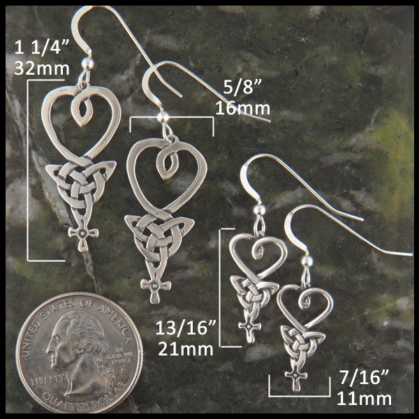 An Teor Earring Measurements