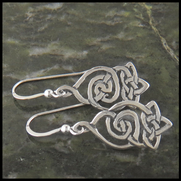 Corryvreckan earrinsg set in Sterling Silver