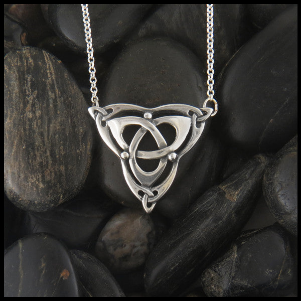 Triquetra  pendant in Sterling Silver