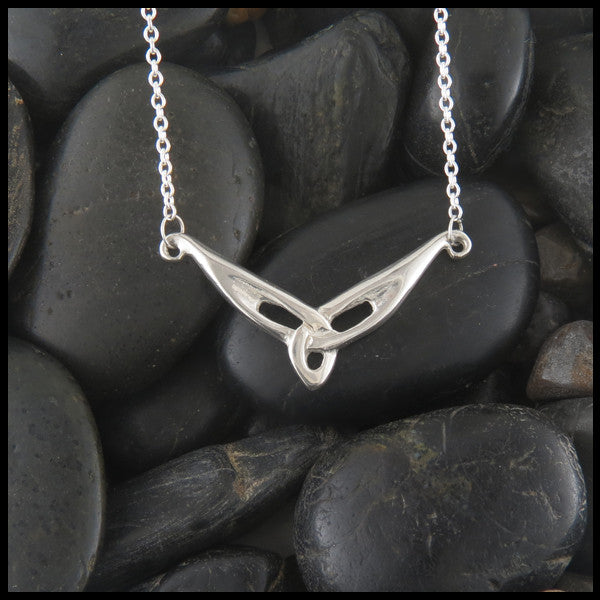 Triquetra Knot pendant in Sterling Silver