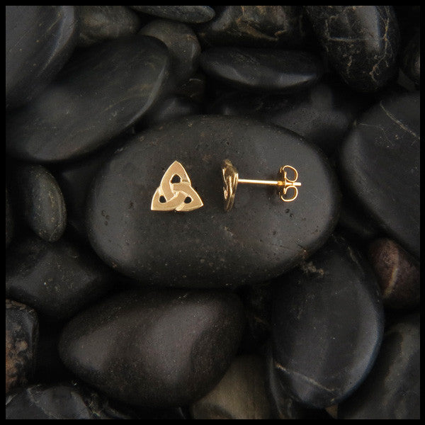 half pair of trinity earrings