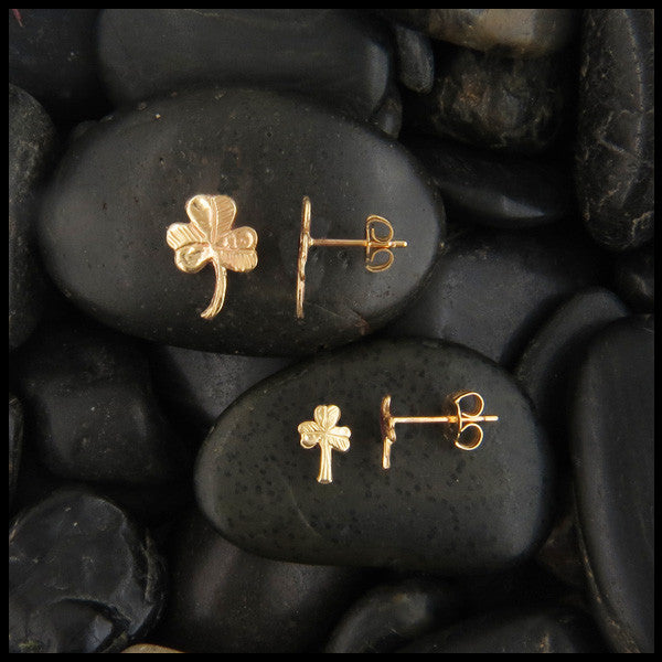 Walker Metalsmiths custom designed shamrock jewelry